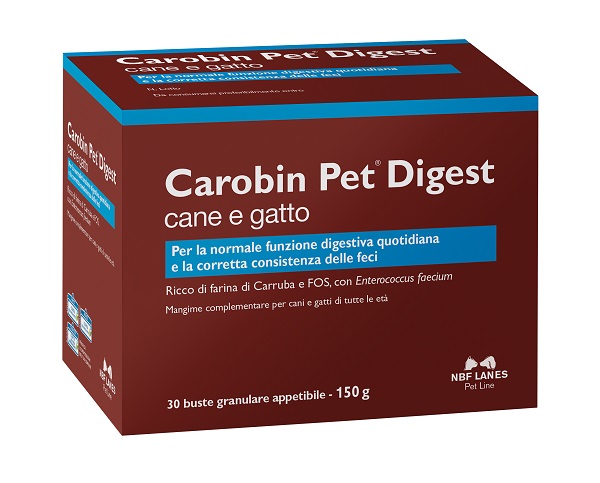 CAROBIN PET DIGEST GRANULARE 30 BUSTE DA 5 G - Farmacia Bartoli