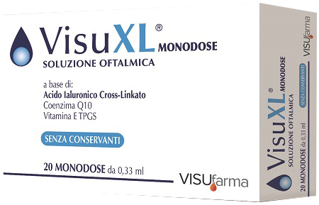 SOLUZIONE OFTALMICA VISUXL 20 CONTENITORI MONODOSE 0,33 ML - Farmacia Bartoli