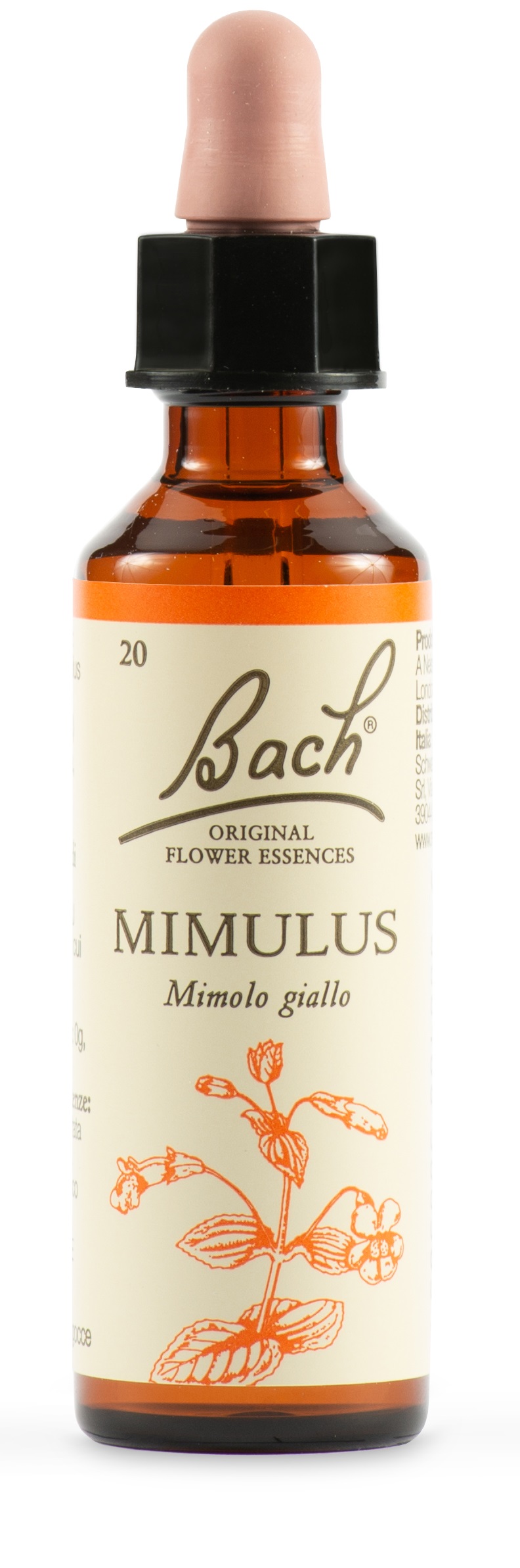 MIMULUS BACH ORIG 20 ML - Farmacia Bartoli