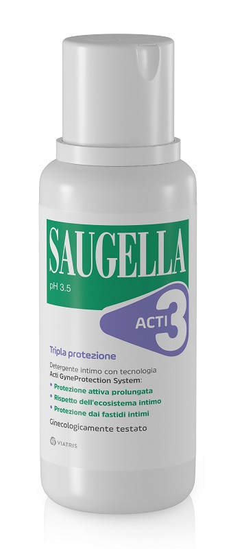 SAUGELLA ACTI3 DETERGENTE INTIMO 250 ML - Farmacia Bartoli