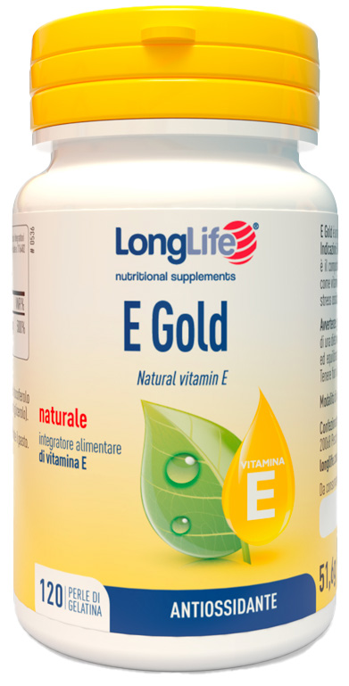 LONGLIFE E GOLD 90UI 120 PERLE - Farmacia Bartoli