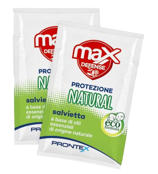 PRONTEX MAX DEFENSE SALVIETTINE NATURAL 6 PEZZI - Farmacia Bartoli