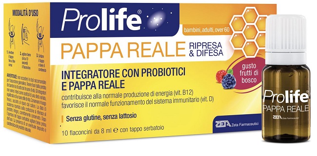 PROLIFE PAPPA REALE 10 FLACONI DA 8 ML - Farmacia Bartoli