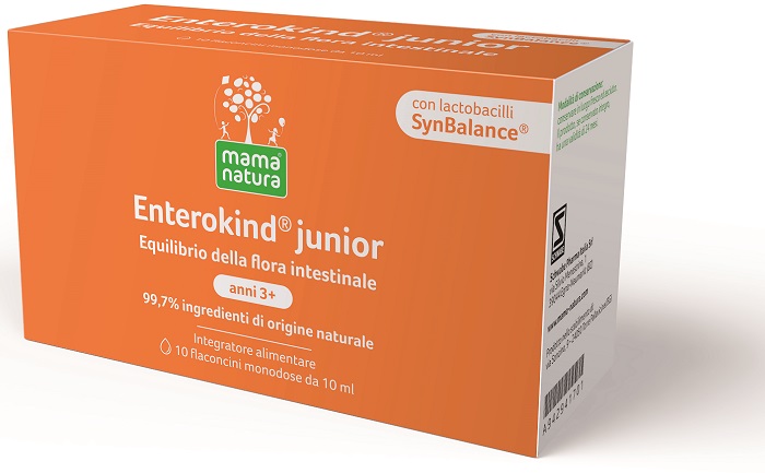 MAMA NATURA ENTEROKIND JUNIOR 10 FLACONCINI 10 ML - Farmacia Bartoli