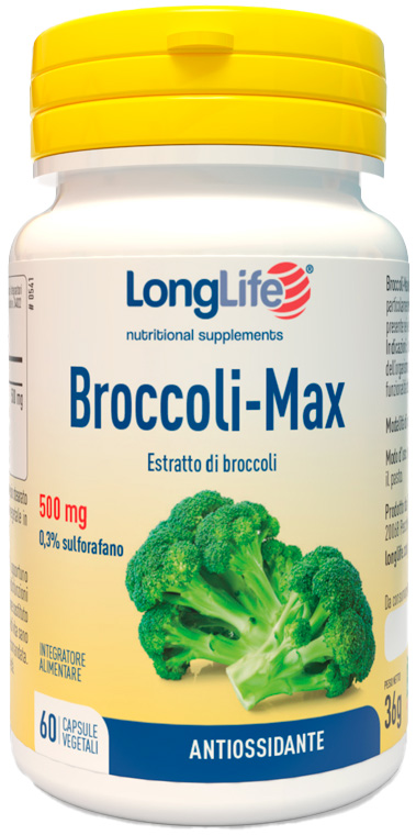 LONGLIFE BROCCOLI MAX 60 CAPSULE - Farmacia Bartoli
