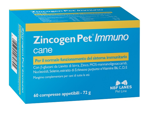 ZINCOGEN PET IMMUNO 60 COMPRESSE - Farmacia Bartoli