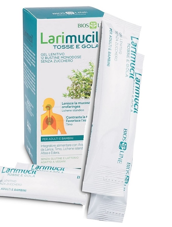 LARIMUCIL TOSSE GOLA 12 BUSTINE 10 ML - Farmacia Bartoli