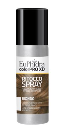 EUPHIDRA COLORPRO XD TINTURA RITOCCO SPRAY CAPELLI BIONDO 75 ML - Farmacia Bartoli