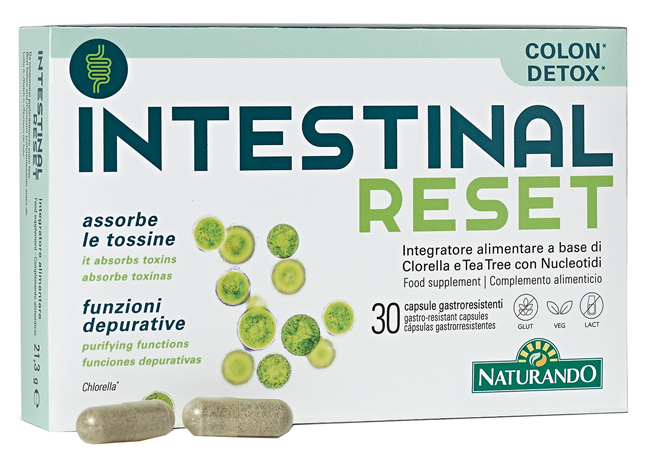 INTESTINAL RESET 30 CAPSULE - Farmacia Bartoli