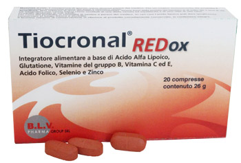 TIOCRONAL REDOX 20 COMPRESSE - Farmacia Bartoli