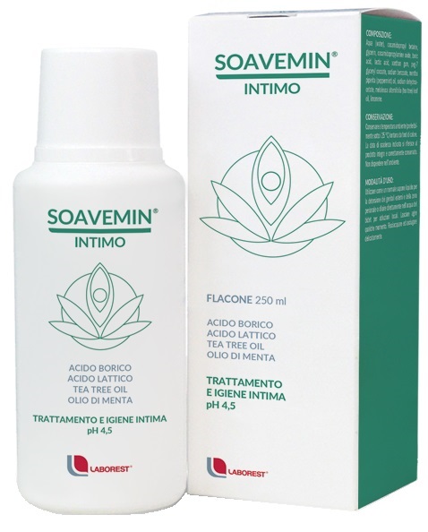 SOAVEMIN INTIMO CON ACIDO BORICO 250 ML - Farmacia Bartoli