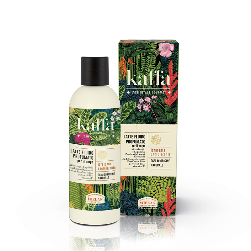 HELAN KAFFA LATTE FLUIDO PROFUMATO PER IL CORPO 200 ML - Farmacia Bartoli