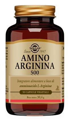 AMINO ARGININA 500 50 CAPSULE VEGETALI - Farmacia Bartoli