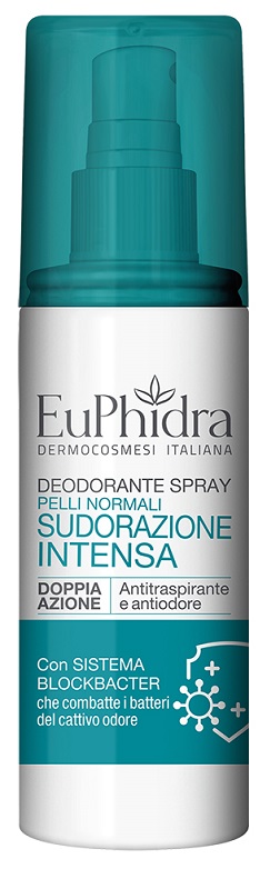 EUPHIDRA DEO SPRAY SUDORAZIONE INTENSA 100 ML - Farmacia Bartoli