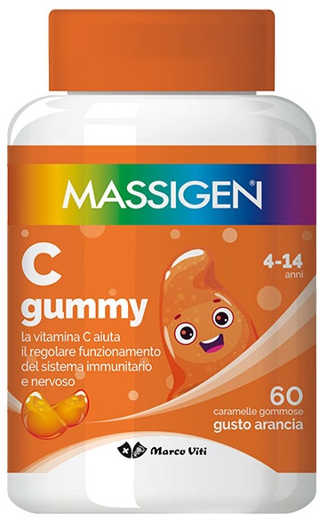 MASSIGEN C GUMMY 60 CARAMELLE - Farmacia Bartoli