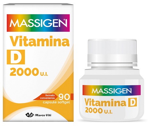 MASSIGEN VITAMINA D 2000 UI 90 CAPSULE SOFTGEL - Farmacia Bartoli