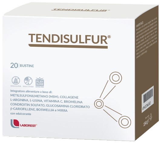 TENDISULFUR 20 BUSTINE - Farmacia Bartoli