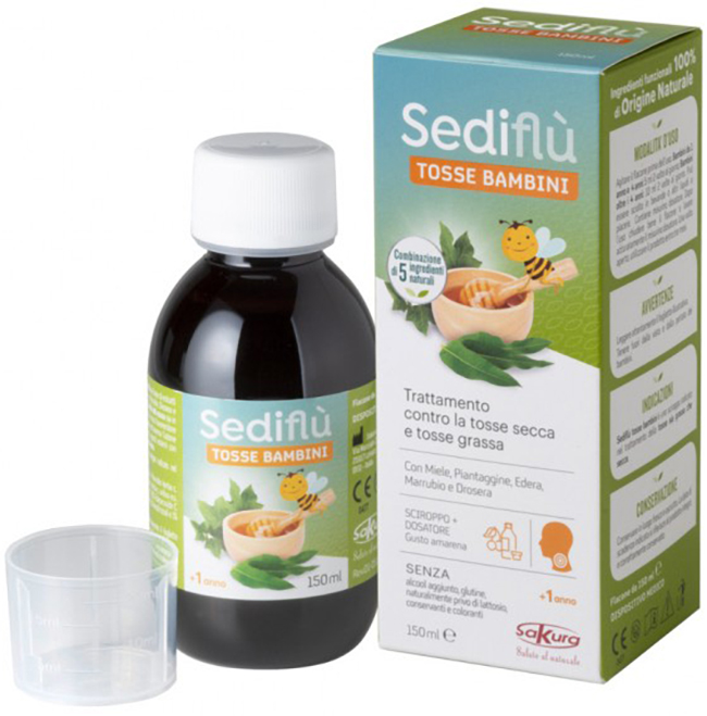 SEDIFLU TOSSE BAMBINI 150 ML - Farmacia Bartoli