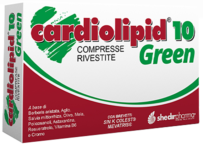 CARDIOLIPID 10 GREEN 30 COMPRESSE RIVESTITE - Farmacia Bartoli