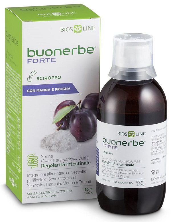 BUONERBE FORTE SCIROPPO 180 ML - Farmacia Bartoli
