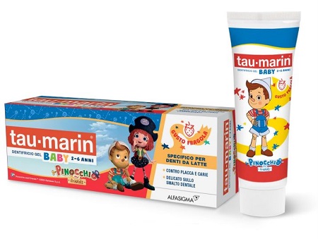 TAU MARIN DENTIFRICIO BABY PINOCCHIO 50 ML - Farmacia Bartoli