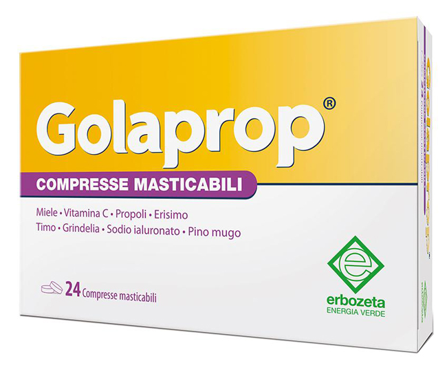 GOLAPROP 24 COMPRESSE MASTICABILI - Farmacia Bartoli