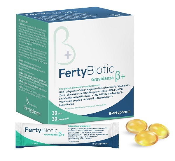 FERTYBIOTIC GRAVIDANZA BETA+ 30 STICK + 30 CAPSULE - Farmacia Bartoli