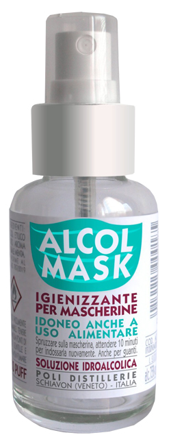 ALCOL MASK 50 ML IGIENIZZANTE MASCHERINE - Farmacia Bartoli