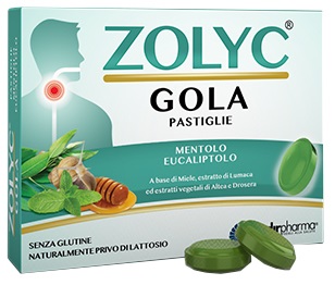ZOLYC GOLA MENTOLO/EUCALIPTO 36 PASTIGLIE - Farmacia Bartoli