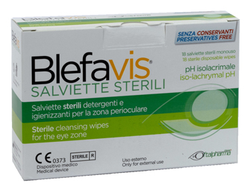 BLEFAVIS SALVIETTE STERILI 18 PEZZI - Farmacia Bartoli