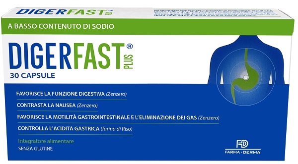 DIGERFAST PLUS 30 CAPSULE - Farmacia Bartoli