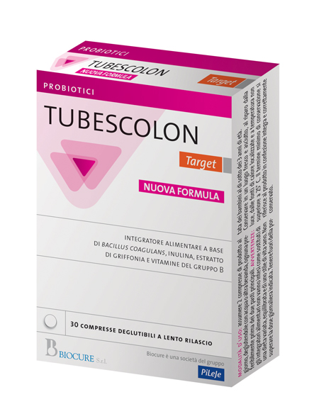 TUBESCOLON TARGET 30 COMPRESSE NUOVA FORMULA - Farmacia Bartoli