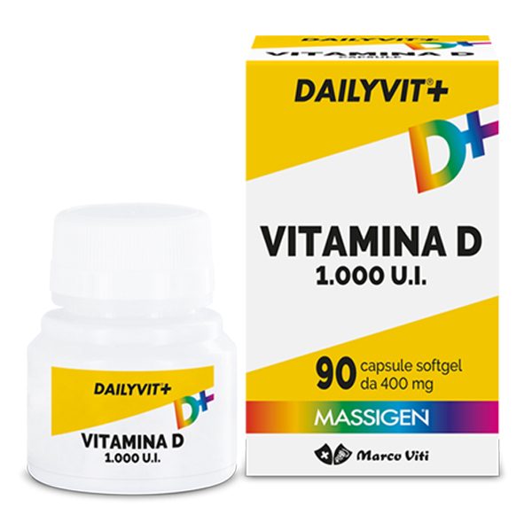 DAILYVIT VITAMINA D 1000 UI 90 CAPSULE SOFTGEL - Farmacia Bartoli