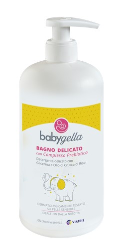 BABYGELLA PREBIOTIC BAGNO DELICATO 500 ML - Farmacia Bartoli