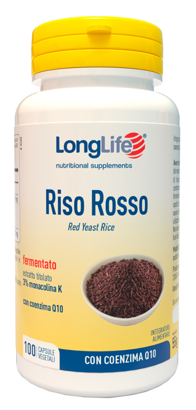 LONGLIFE RISO ROSSO 100 CAPSULE VEGETALI - Farmacia Bartoli