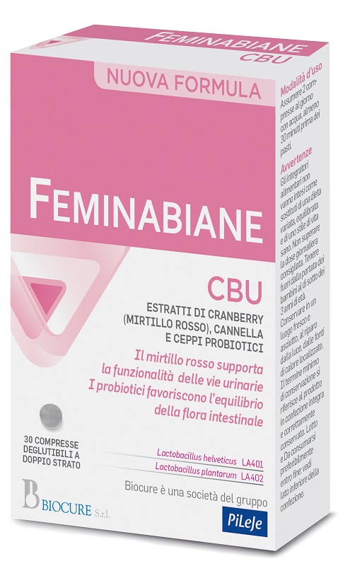 FEMINABIANE CBU 30 COMPRESSE - Farmacia Bartoli