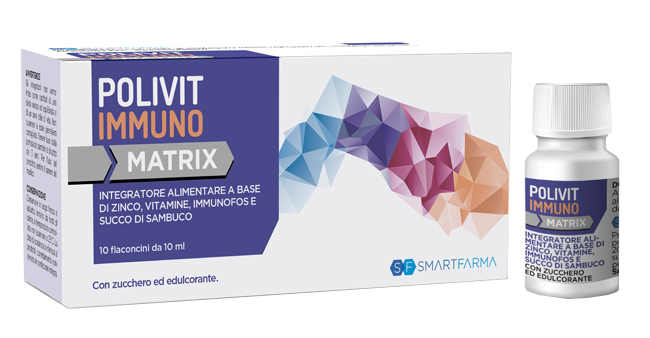 POLIVIT IMMUNO MATRIX 10 FLACONCINI DA 10 ML - Farmacia Bartoli