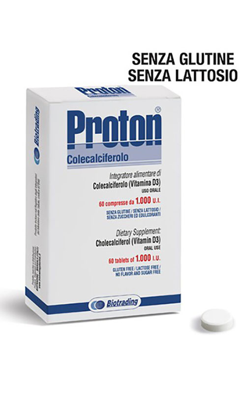 PROTON 60 COMPRESSE 1000 UI - Farmacia Bartoli