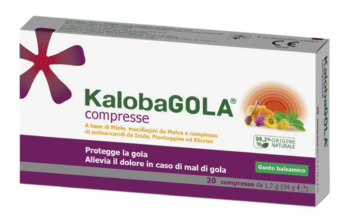 KALOBAGOLA 20 COMPRESSE BALSAMICO - Farmacia Bartoli