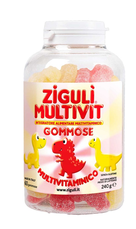 ZIGULI MULTIVIT FRAGOLA E BANANA 60 GOMMOSE - Farmacia Bartoli