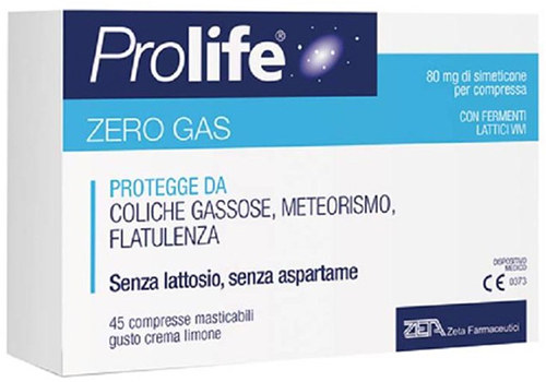 PROLIFE ZEROGAS 45 COMPRESSE - Farmacia Bartoli