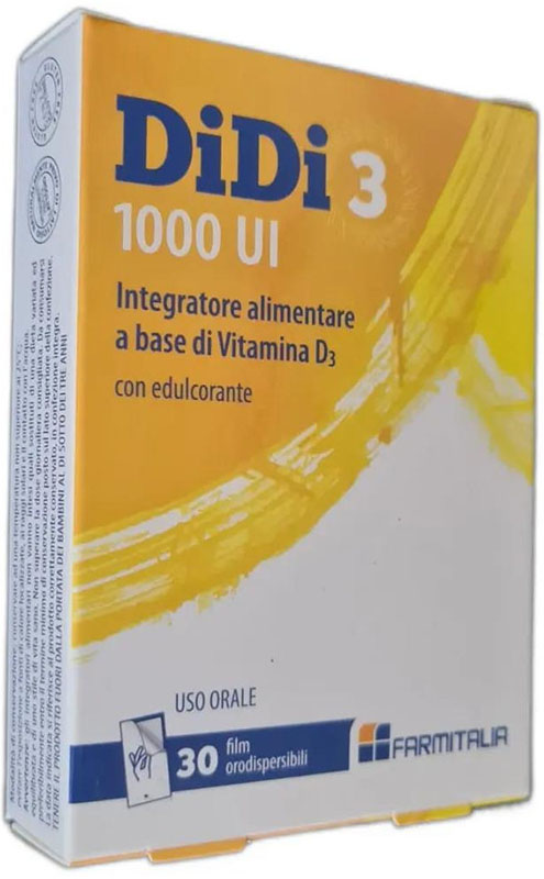 DIDI3 1000 UI 30 FILM ORODISPERSIBILI - Farmacia Bartoli