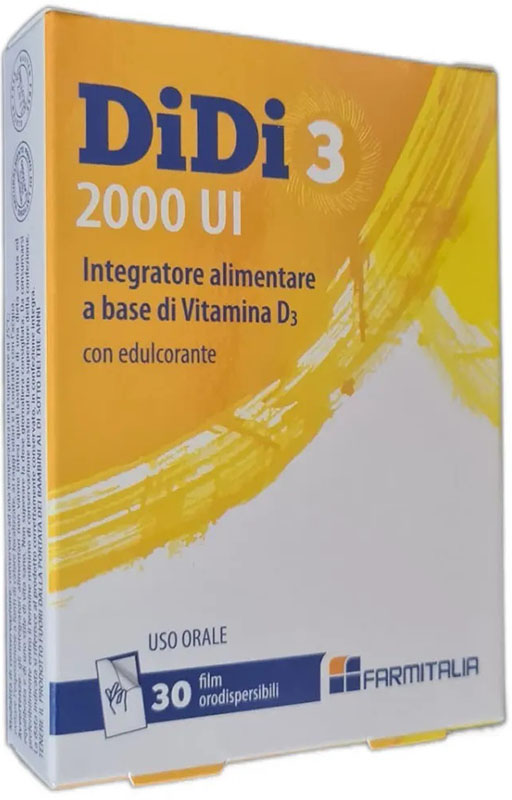 DIDI3 2000 UI 30 FILM ORODISPERSIBILI - Farmacia Bartoli