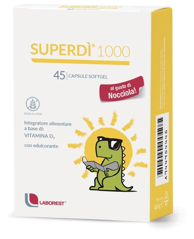 SUPERDI' 1000 45 CAPSULE - Farmacia Bartoli
