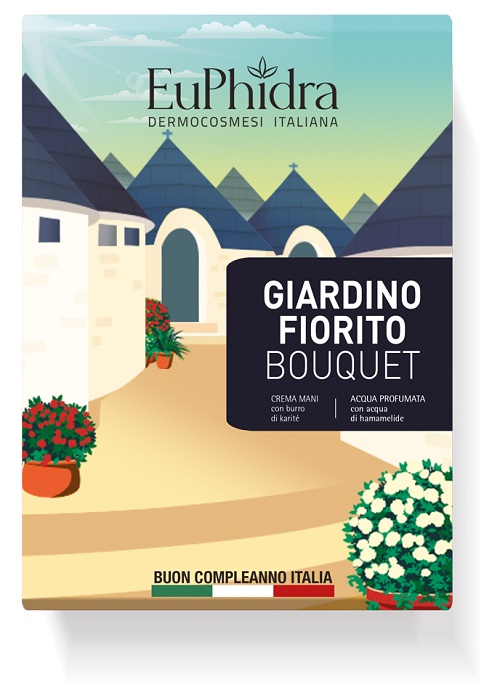 EUPHIDRA GIARDINO FIORITO BOUQUET COFANETTO CREMA MANI + ACQUA PROFUMATA - Farmacia Bartoli