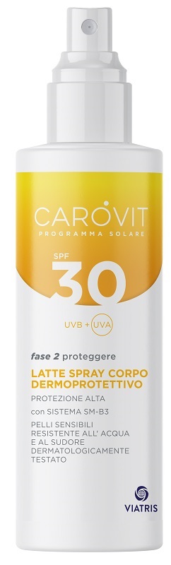 CAROVIT PROGRAMMA SOLARE LATTE CORPO SPF30 200 ML - Farmacia Bartoli