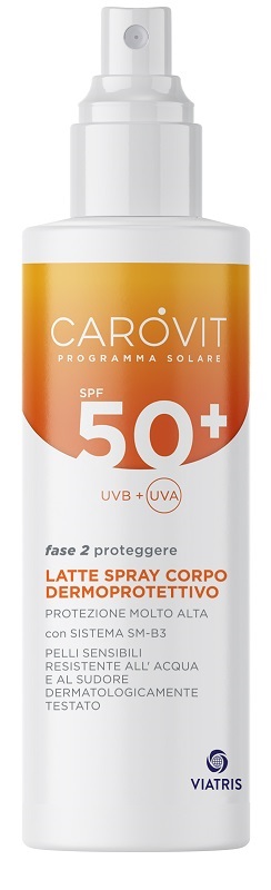 CAROVIT PROGRAMMA SOLARE LATTE CORPO SPF50+ 200 ML - Farmacia Bartoli