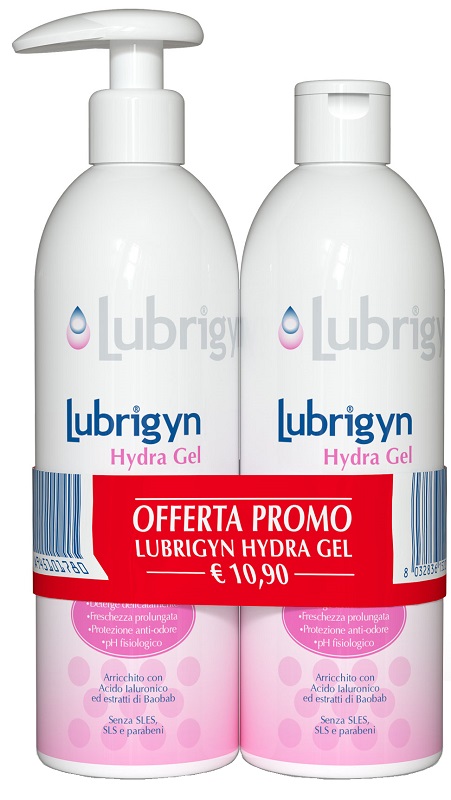 LUBRIGYN HYDRA GEL DUO 400 ML + 400 ML - Farmacia Bartoli