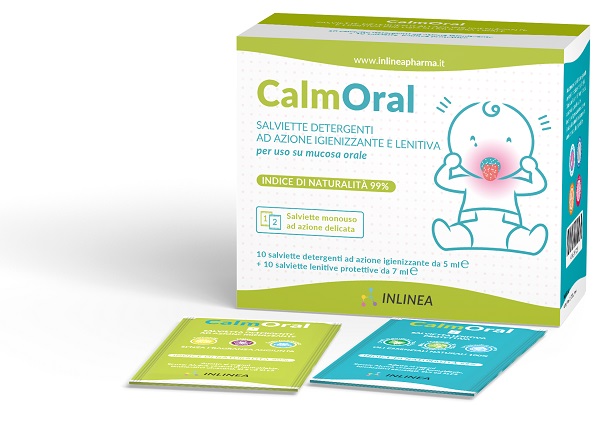 CALMORAL 10 SALVIETTE DETERGENTI + 10 SALVIETTE LENITIVE PROTETTIVE - Farmacia Bartoli
