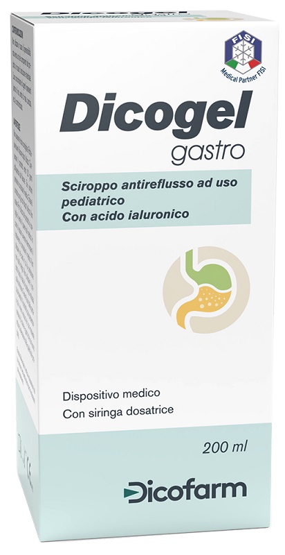 SCIROPPO ANTIREFLUSSO PEDIATRICO DICOGEL GASTRO 200 ML - Farmacia Bartoli